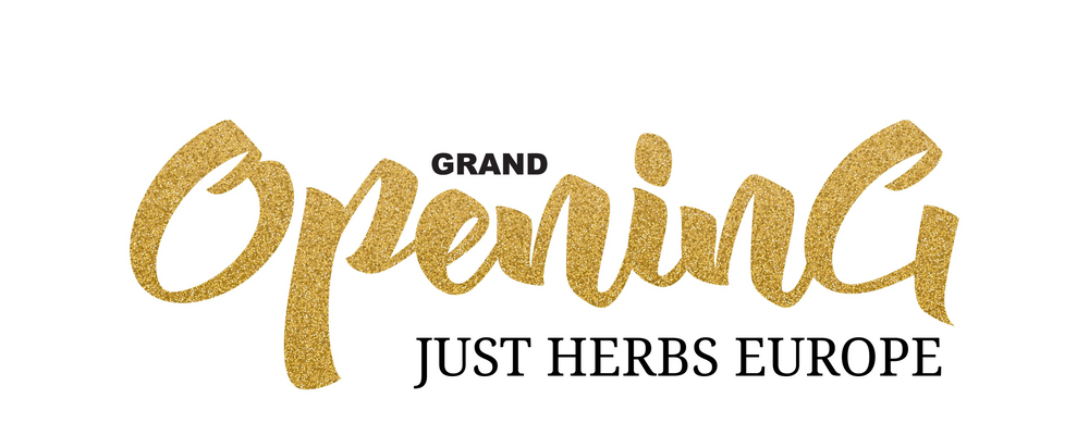 De grote opening van Just Herbs Europe